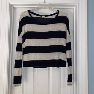 Garage Striped Crop Top